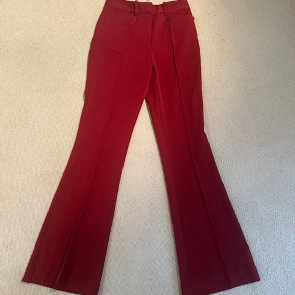 Reiss Burgundy Work Pant NWT